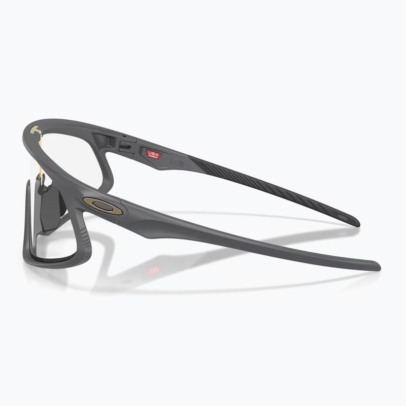 Sunglasses Oakley RSLV 141 matte carbon/clear to black iridium photo 3