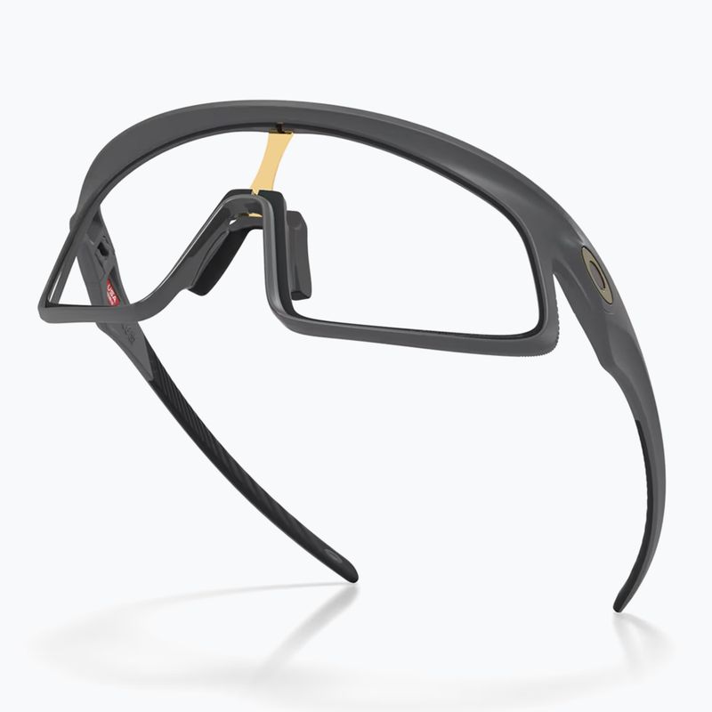 Sunglasses Oakley RSLV 141 matte carbon/clear to black iridium photo 4