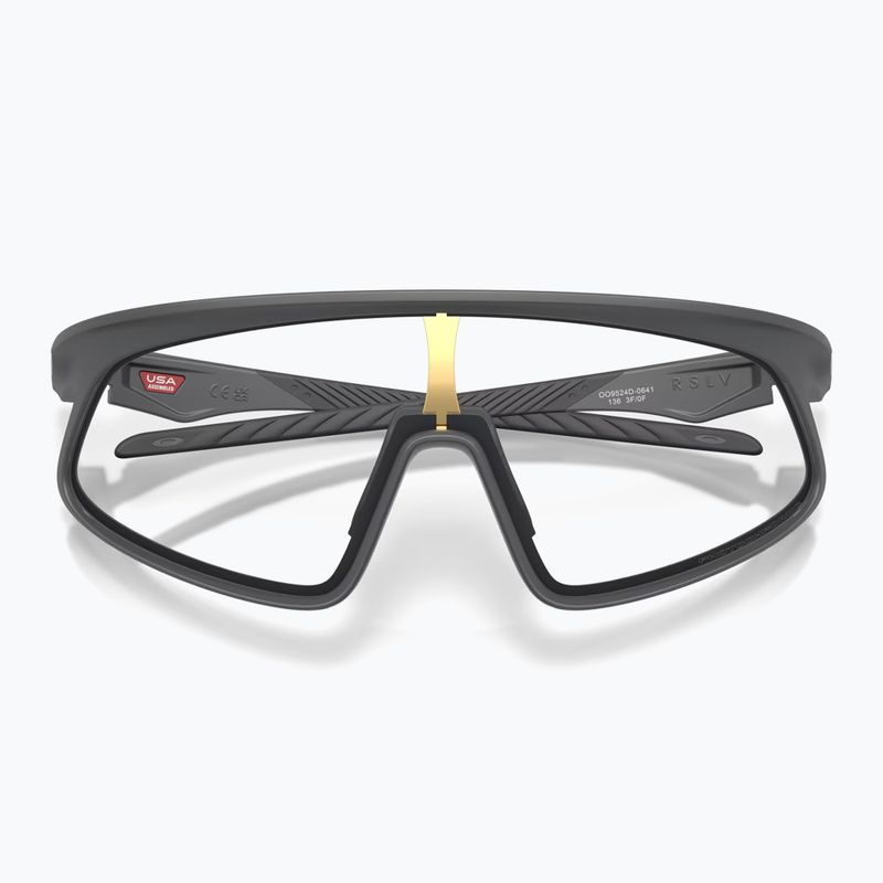 Sunglasses Oakley RSLV 141 matte carbon/clear to black iridium photo 5