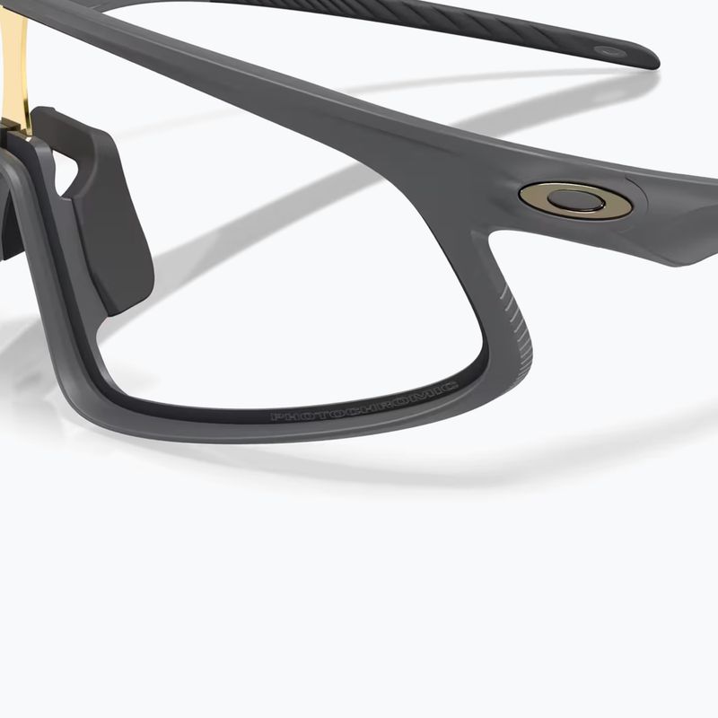 Sunglasses Oakley RSLV 141 matte carbon/clear to black iridium photo 6