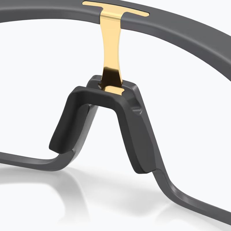 Sunglasses Oakley RSLV 141 matte carbon/clear to black iridium photo 7