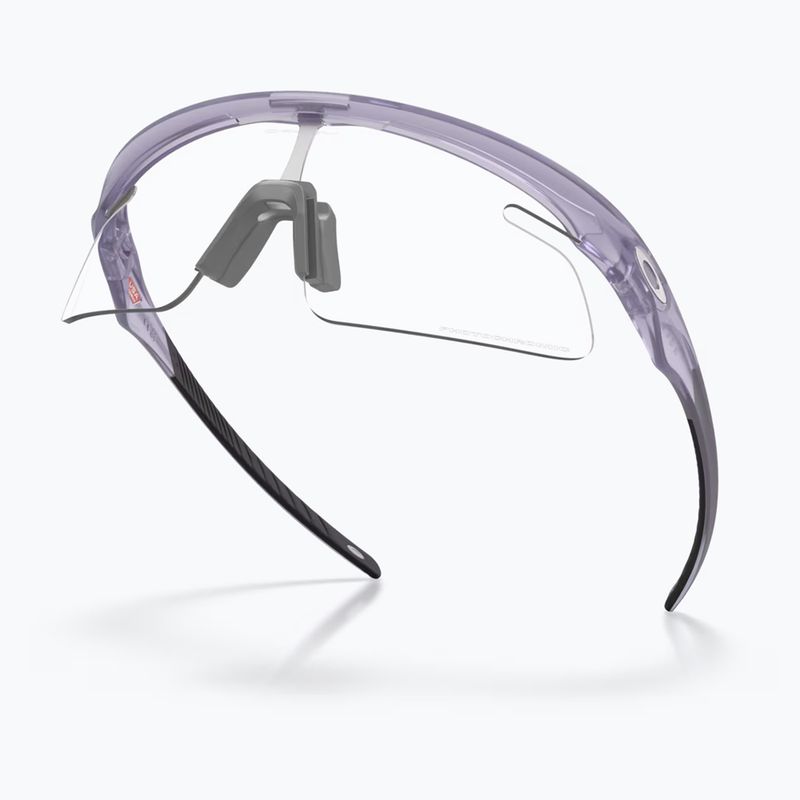 Sunglasses Oakley RSLV Lite matte trans lilac/clear to black iridium photo 4