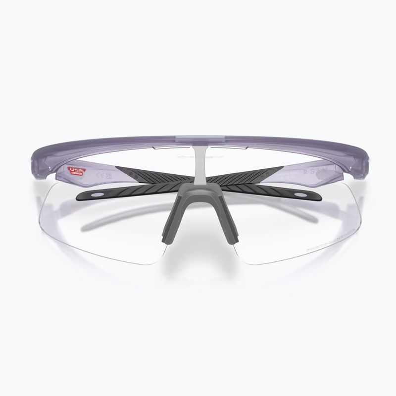 Sunglasses Oakley RSLV Lite matte trans lilac/clear to black iridium photo 5