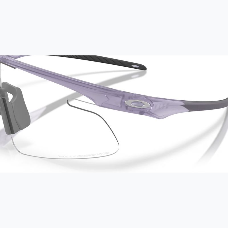 Sunglasses Oakley RSLV Lite matte trans lilac/clear to black iridium photo 6