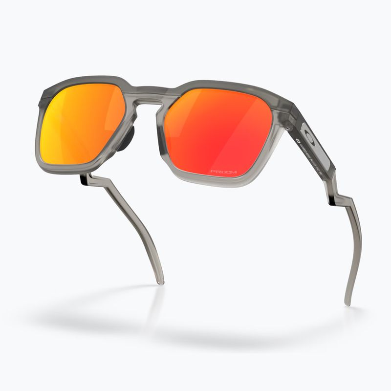 Sunglasses Oakley HSTN SQ matte grey smoke 4
