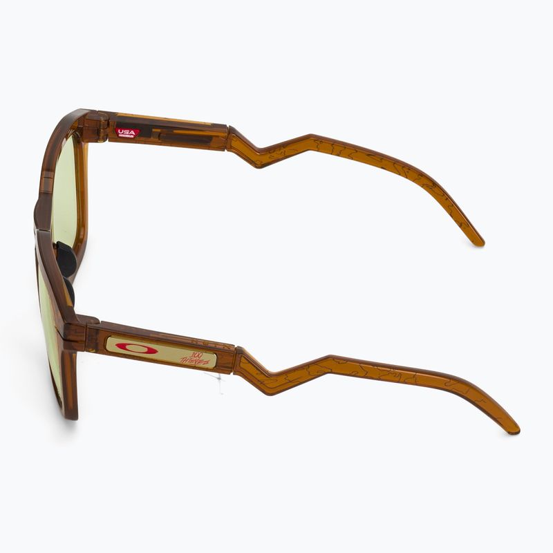 Sunglasses Oakley HSTN SQ 10t dark amber 4