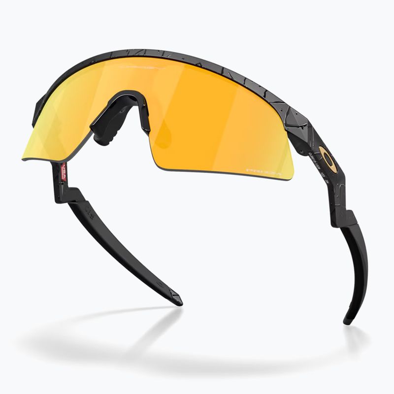 Children's sunglasses Oakley Resistor Sweep matte black splatter/prizm 24k 4