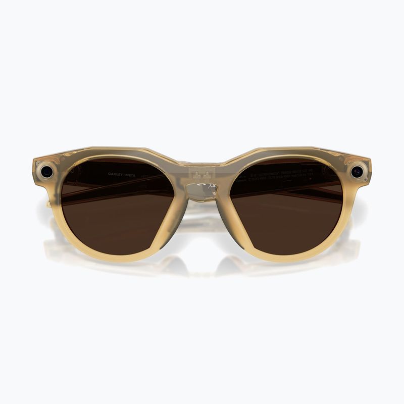 Glasses with a camera Oakley Meta HSTN light curry/transitions brown 3