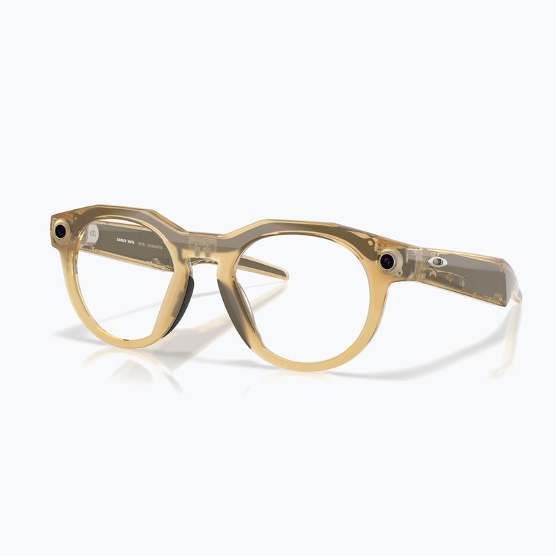 Glasses with a camera Oakley Meta HSTN light curry/transitions brown 4