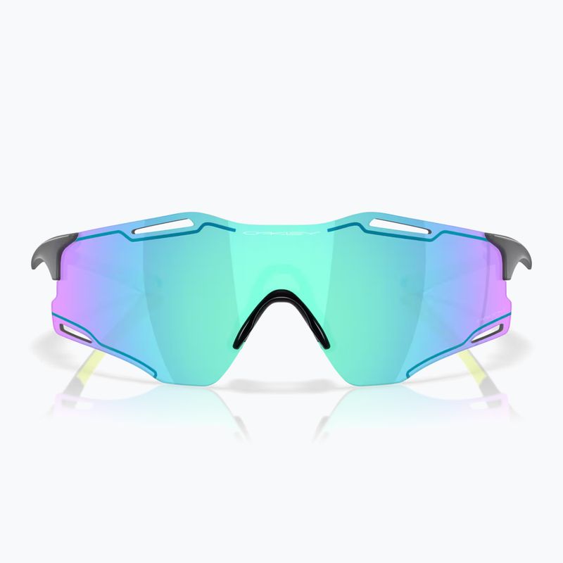 Sunglasses Oakley Cybr Zero matte carbon/prizm sapphire with uranium ink 2