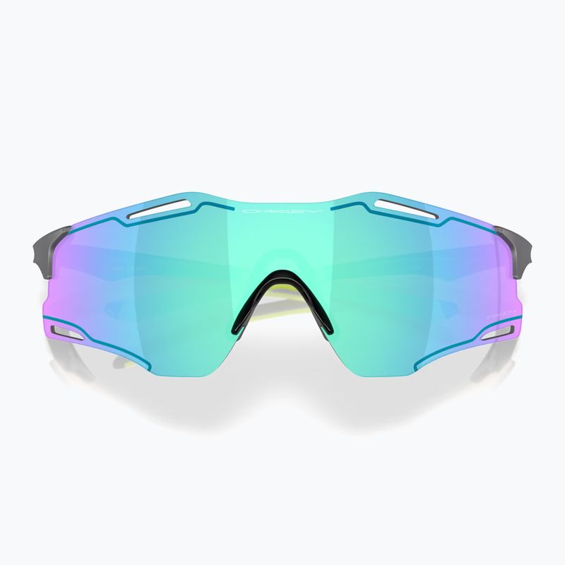 Sunglasses Oakley Cybr Zero matte carbon/prizm sapphire with uranium ink 5