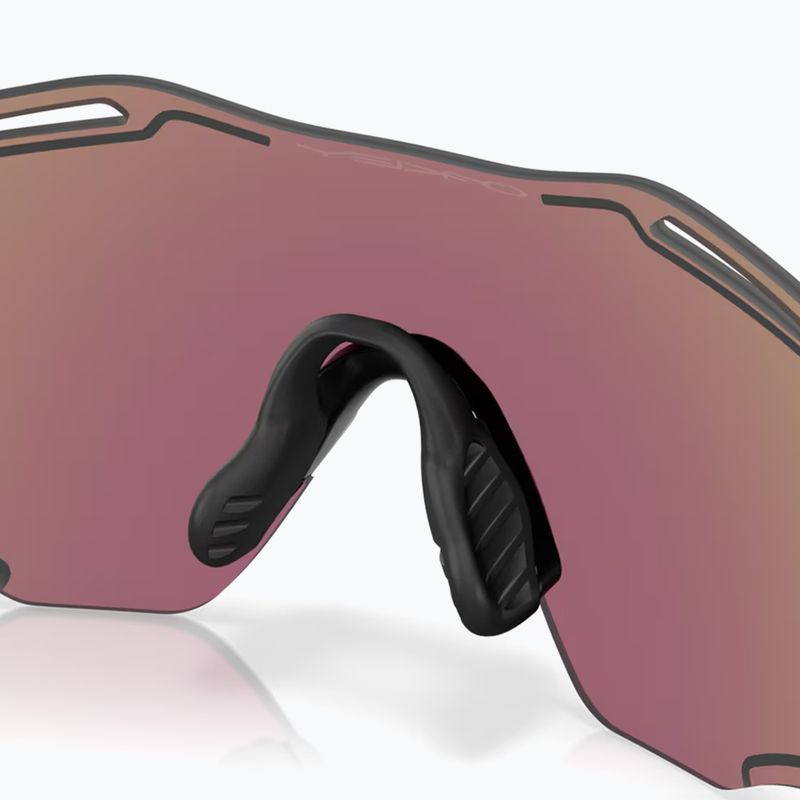 Sunglasses Oakley Cybr Zero matte carbon/prizm sapphire with uranium ink 7