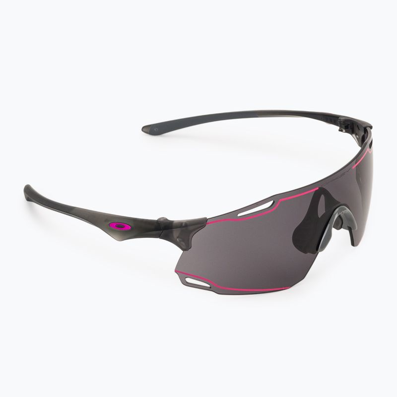 Sunglasses Oakley Cybr Dyno matte grey smoke/prizm grey with pink ink