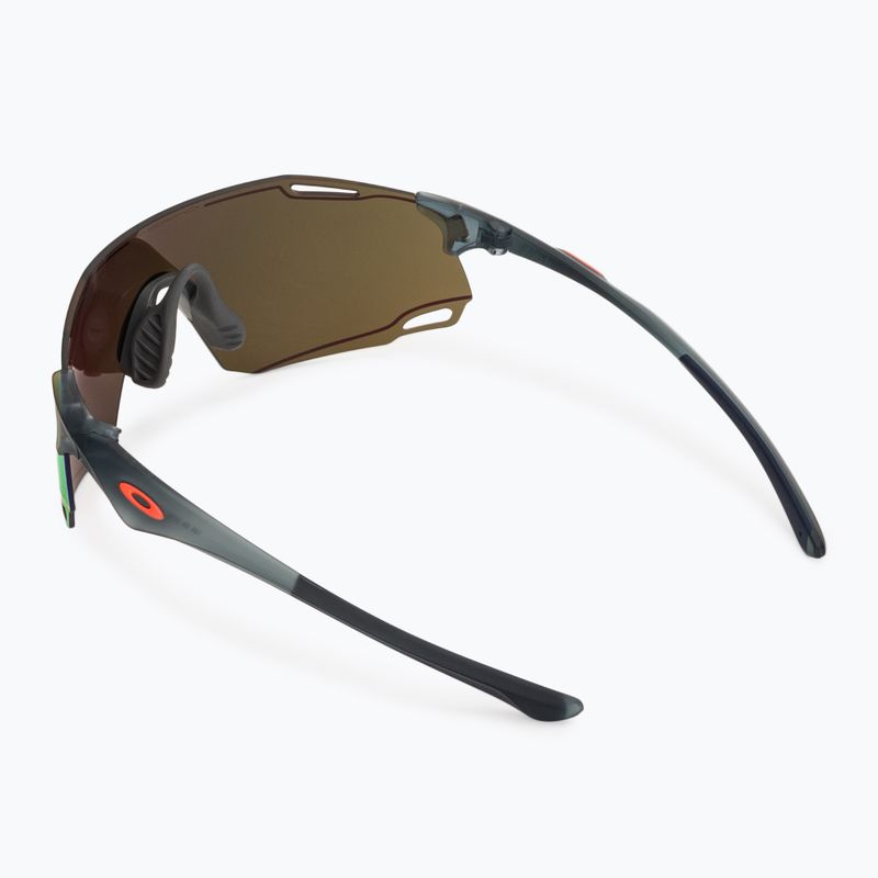Sunglasses Oakley Cybr Dyno matte crystal black/prizm ruby with pink ink 2