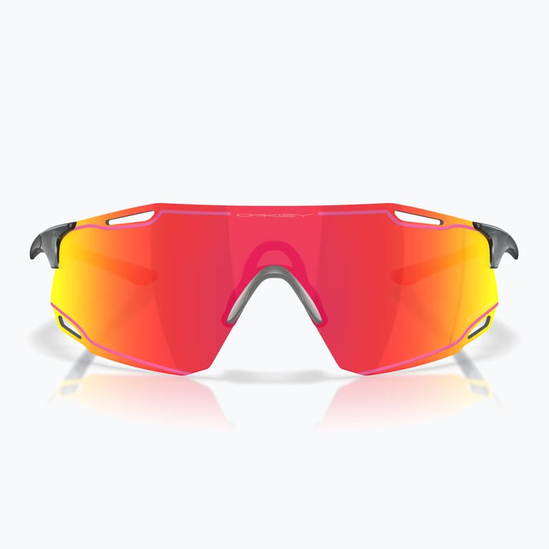 Sunglasses Oakley Cybr Dyno matte crystal black/prizm ruby with pink ink 2