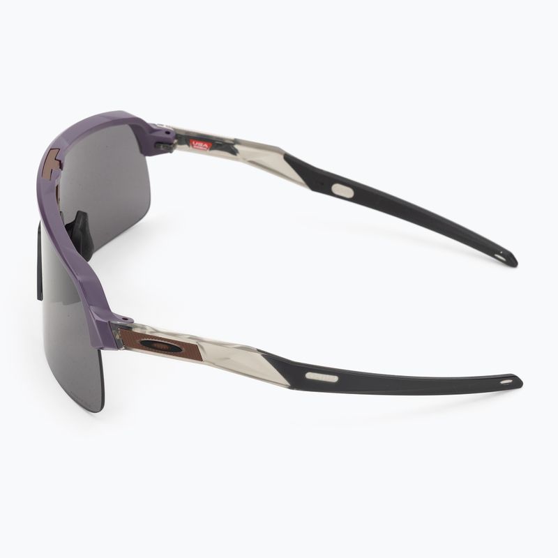 Sunglasses Oakley Sutro Lite matte aubergine/prizm grey 4