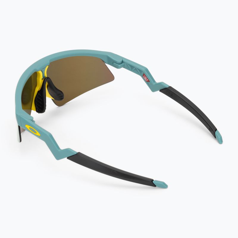 Children's sunglasses Oakley Resistor Sweep matte pacific/prizm ruby 2