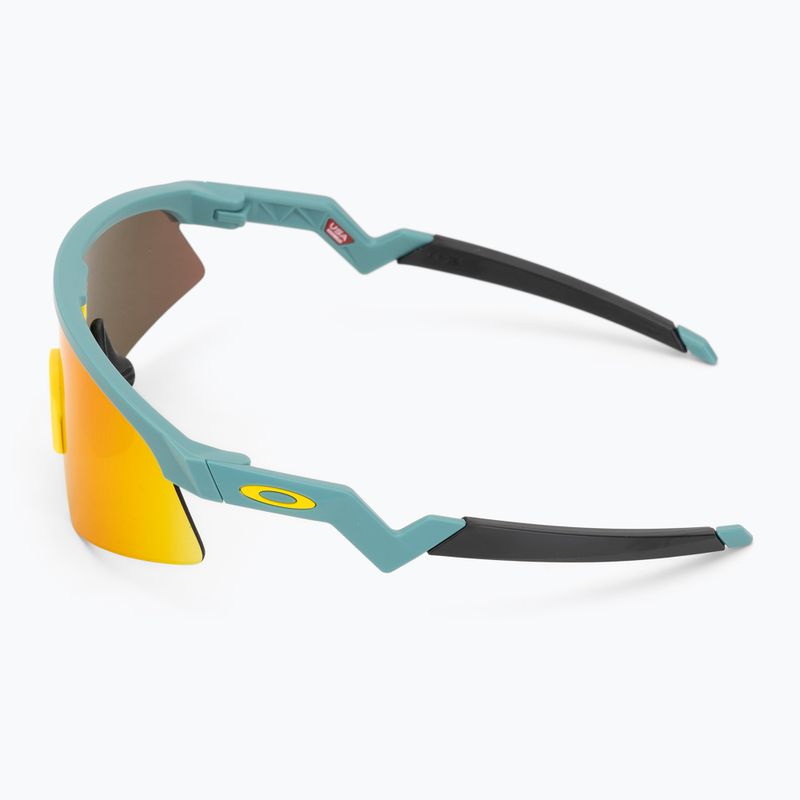 Children's sunglasses Oakley Resistor Sweep matte pacific/prizm ruby 4