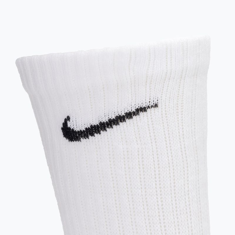Nike Everyday Cushioned Crew socks 3 pairs white/black 3