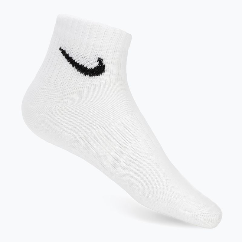 Socks Nike Everyday Lightweight Ankle 3 pairs white/black 2