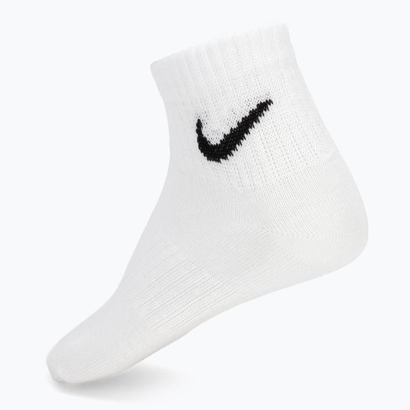 Socks Nike Everyday Lightweight Ankle 3 pairs white/black 3