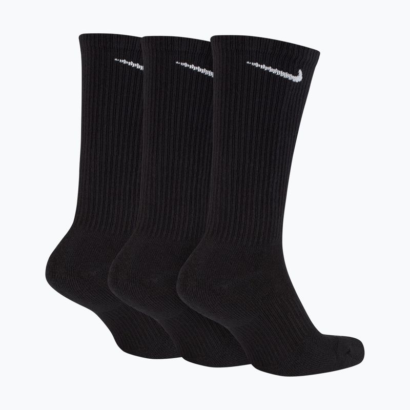Socks Nike Everyday Plus Cushioned 3 pairs black/white 2