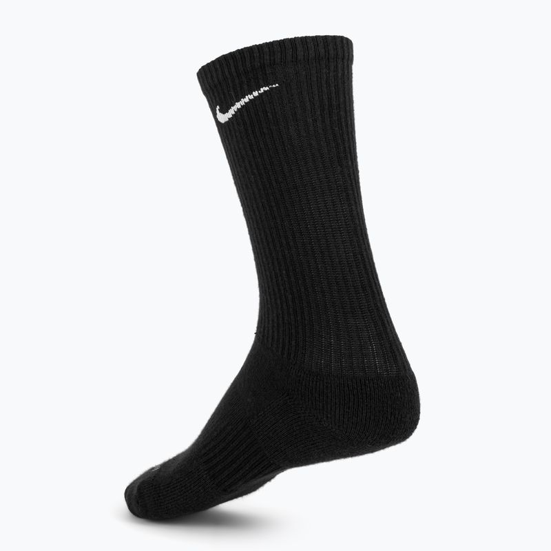 Socks Nike Everyday Plus Cushioned 3 pairs black/white 2