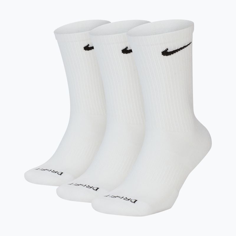 Socks Nike Everyday Plus Cushioned 3 pairs white/black