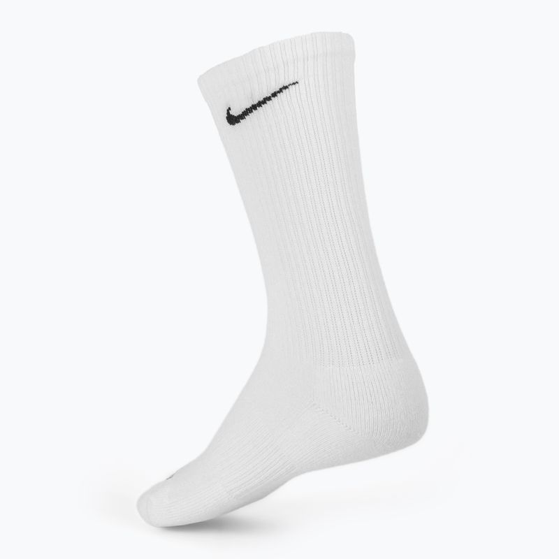 Socks Nike Everyday Plus Cushioned 3 pairs white/black 2