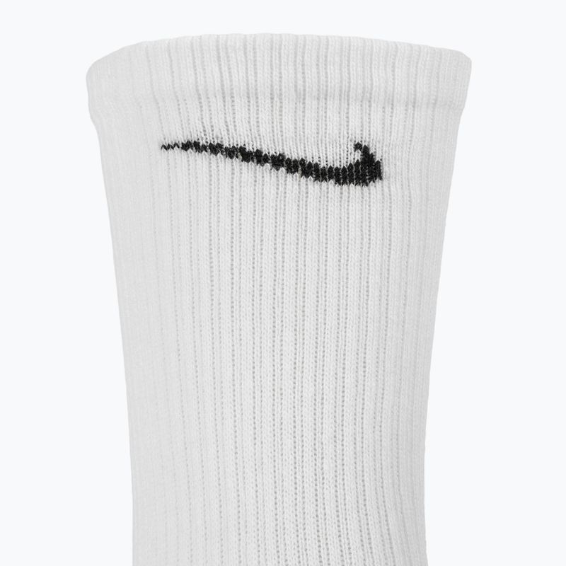Socks Nike Everyday Plus Cushioned 3 pairs white/black 3