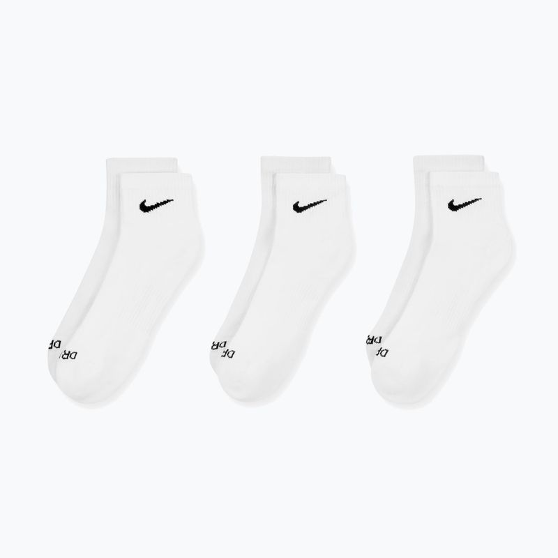 Socks Nike Everyday Plus Cushioned Ankle 3 pairs white/black