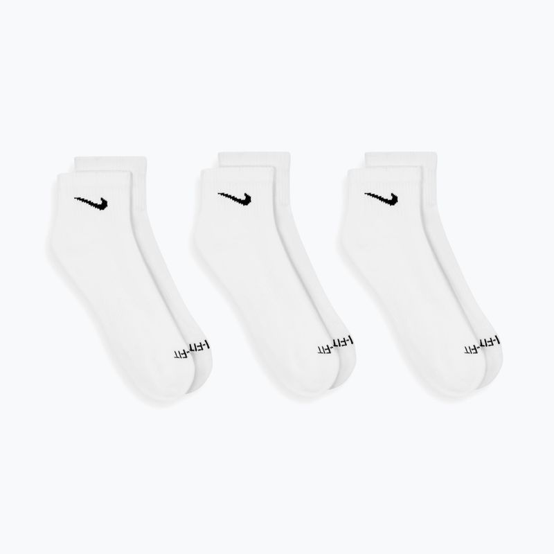 Socks Nike Everyday Plus Cushioned Ankle 3 pairs white/black 2