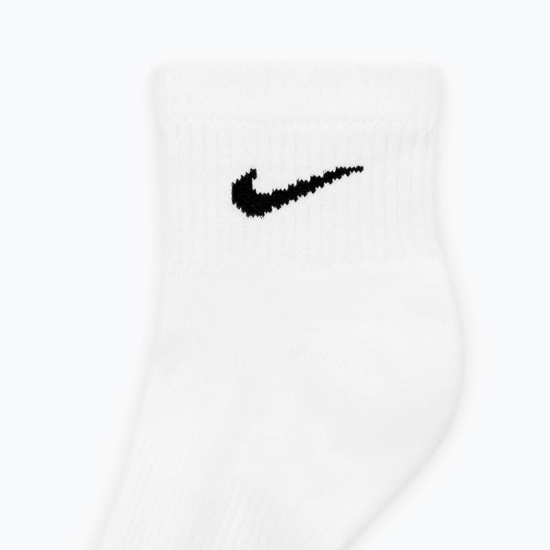Socks Nike Everyday Plus Cushioned Ankle 3 pairs white/black 4