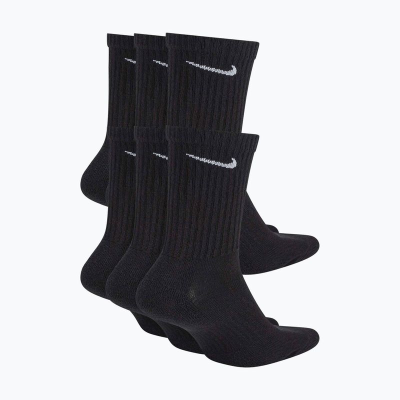 Socks Nike Everyday Cushioned 6 pairs black/white 2