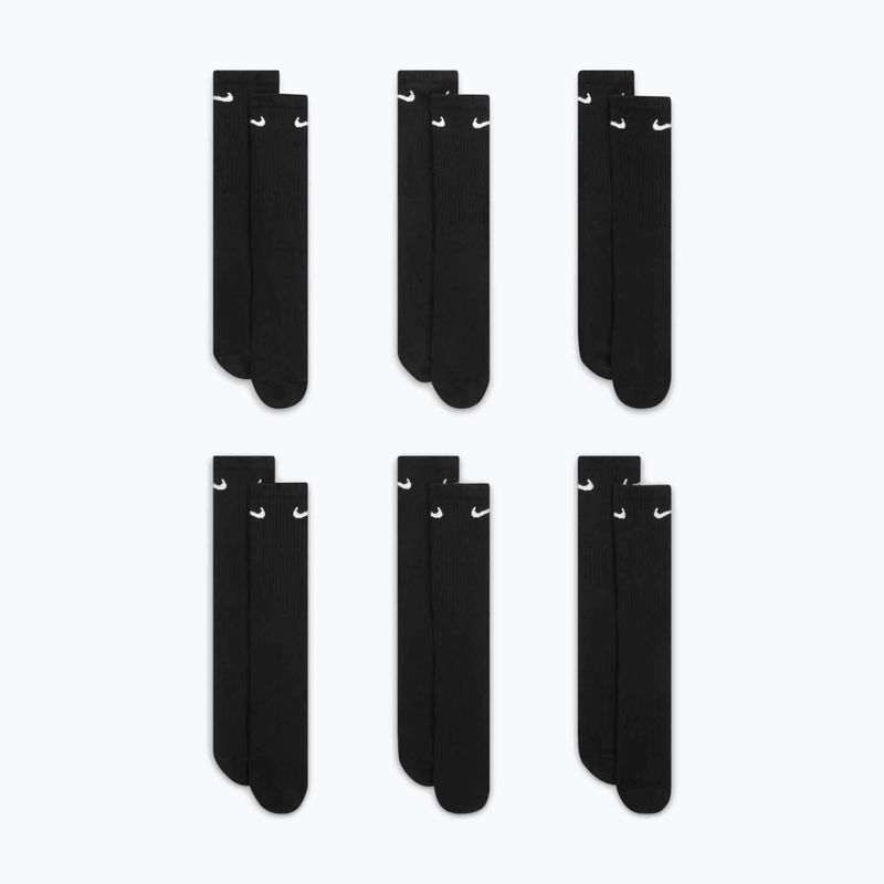 Socks Nike Everyday Cushioned 6 pairs black/white 3