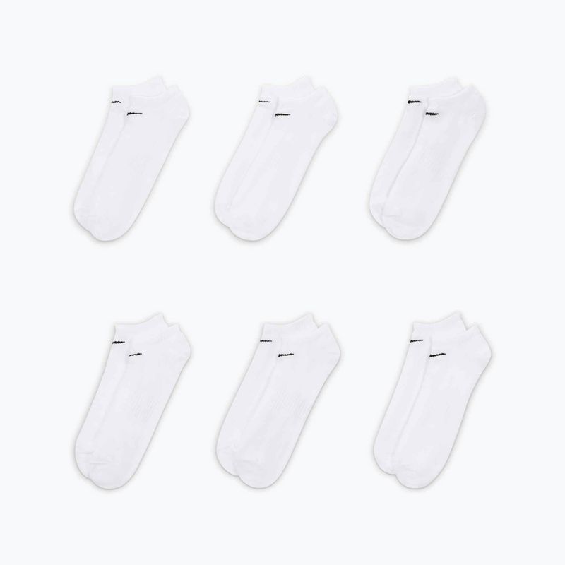 Socks Nike Everyday Lightweight No Show 6 pairs white/black 3