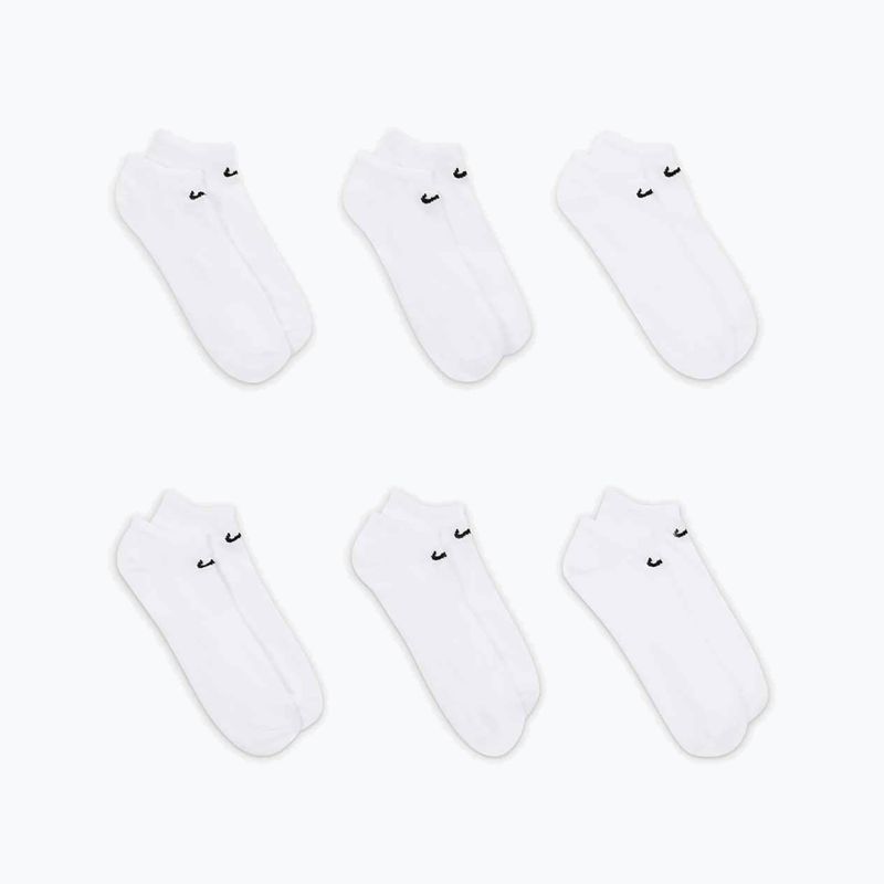 Socks Nike Everyday Lightweight No Show 6 pairs white/black 4