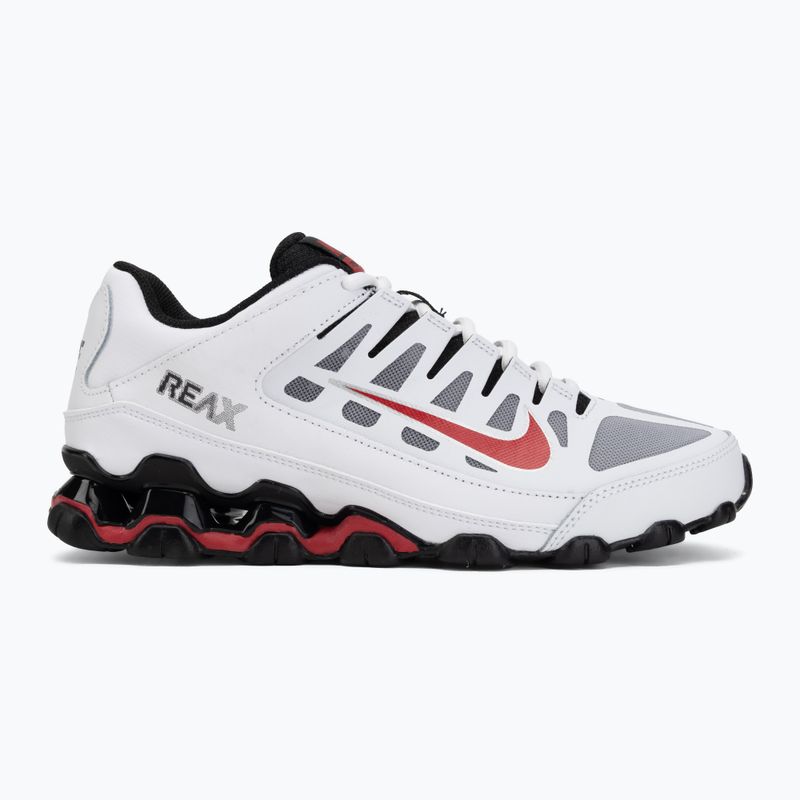 Men's training shoes Nike Reax 8 Tr Mesh white/black/gym red 2