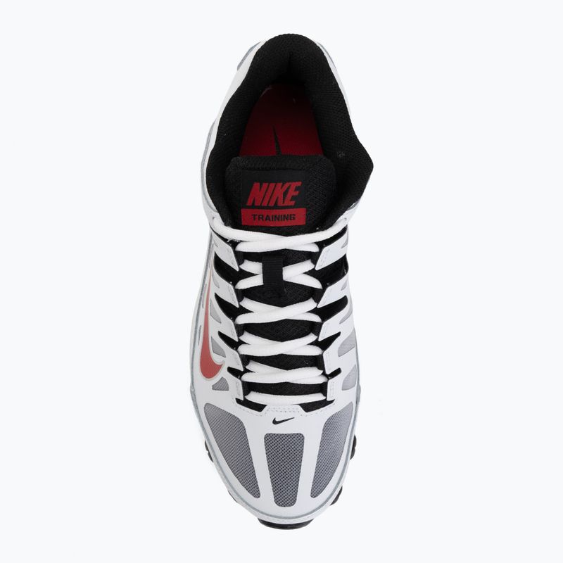 Men's training shoes Nike Reax 8 Tr Mesh white/black/gym red 5