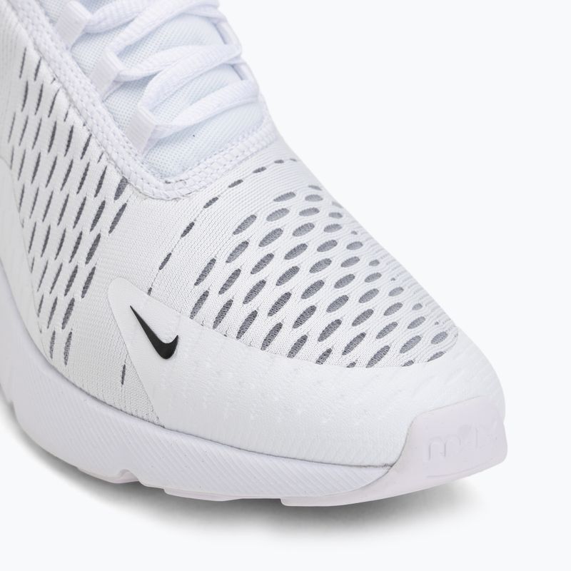 Men's shoes Nike Air Max 270 white/white/black 7