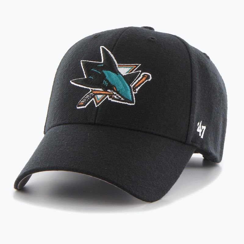 47 Brand NHL San Jose Sharks MVP baseball cap black
