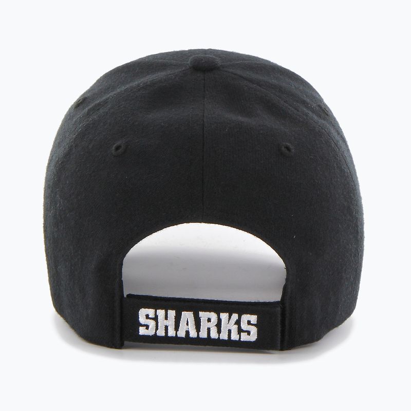 47 Brand NHL San Jose Sharks MVP baseball cap black 2