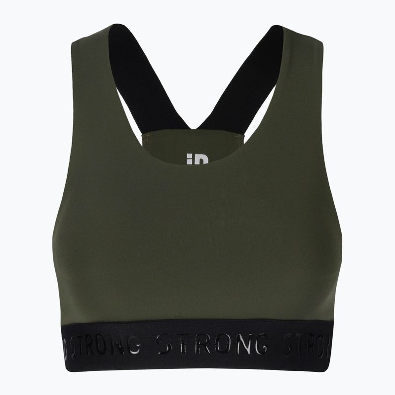 STRONG ID Essential Sports green fitness bra Z1T02695 4