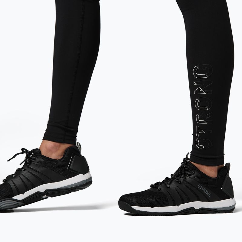 Women's leggings STRONG ID Performance black-grey Z1B01337 6