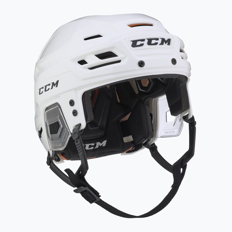 CCM Tacks 710 white hockey helmet
