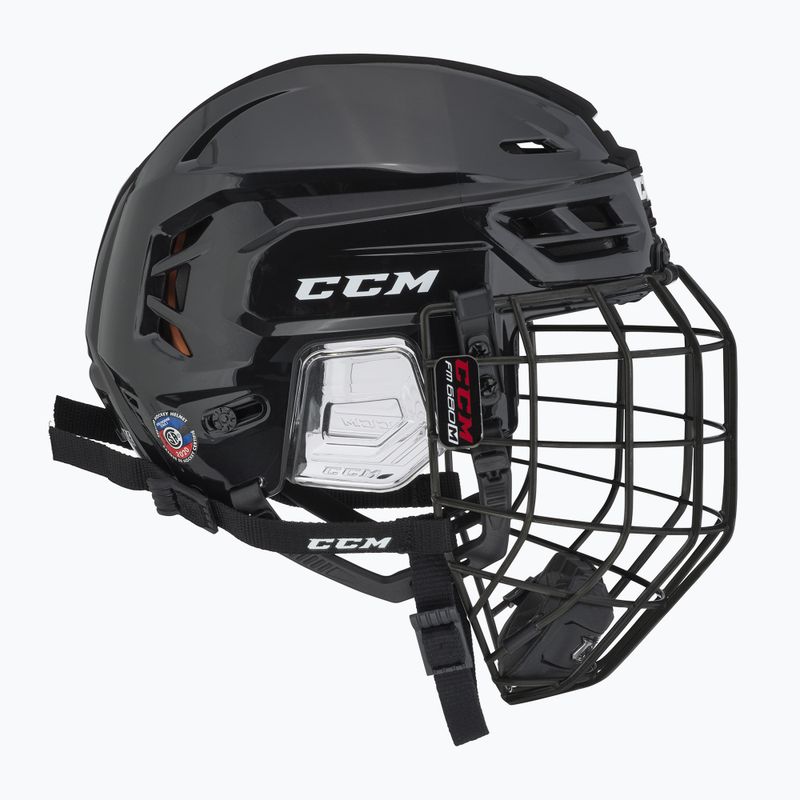 CCM Tacks 710 Combo hockey helmet black 3