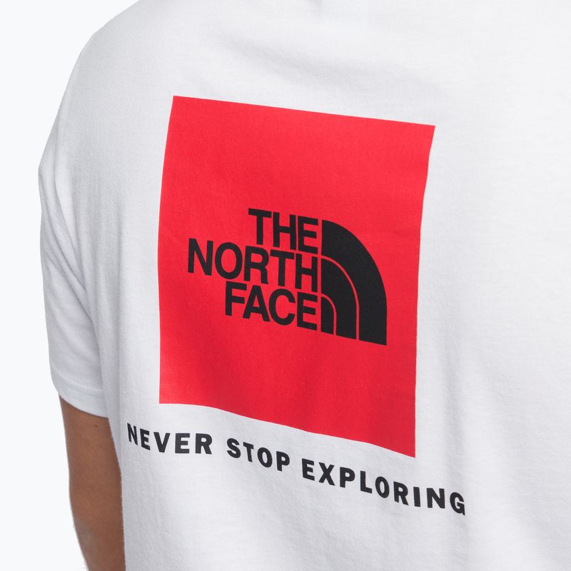 The North Face Redbox men's trekking t-shirt white NF0A2TX2FN41 6