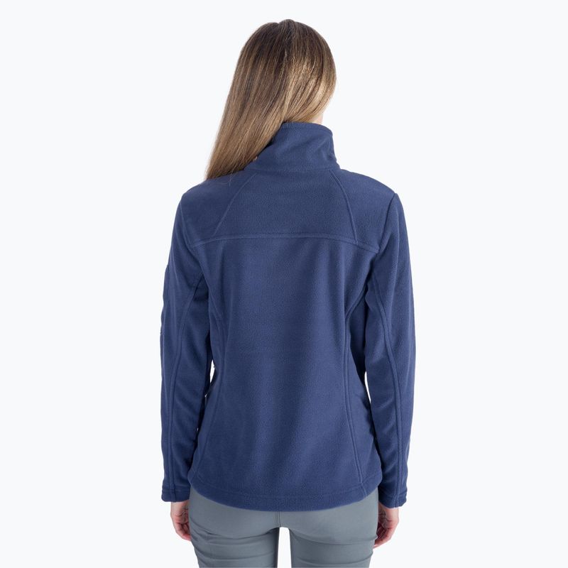 Columbia Fast Trek II women's fleece sweatshirt navy blue 1465351 3