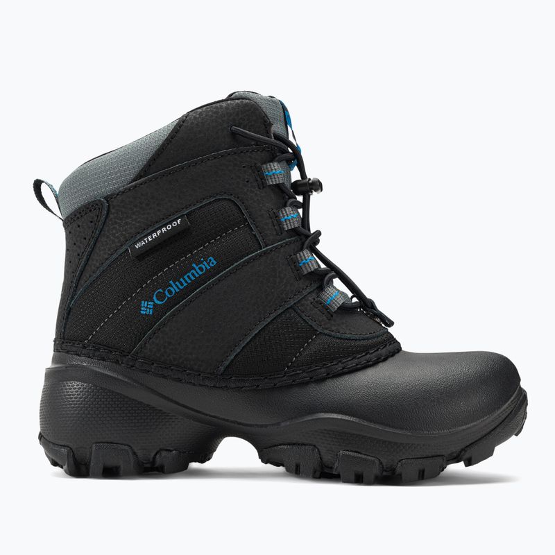 Columbia Rope Tow III WP Boy children's snow boots black/dark compass 2