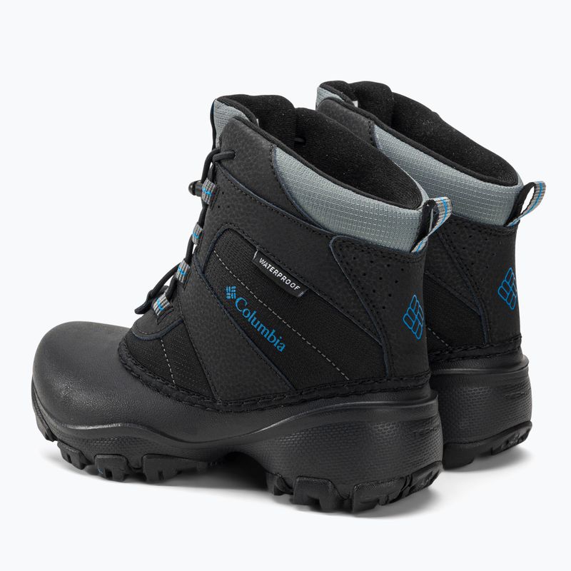 Columbia Rope Tow III WP Boy children's snow boots black/dark compass 3